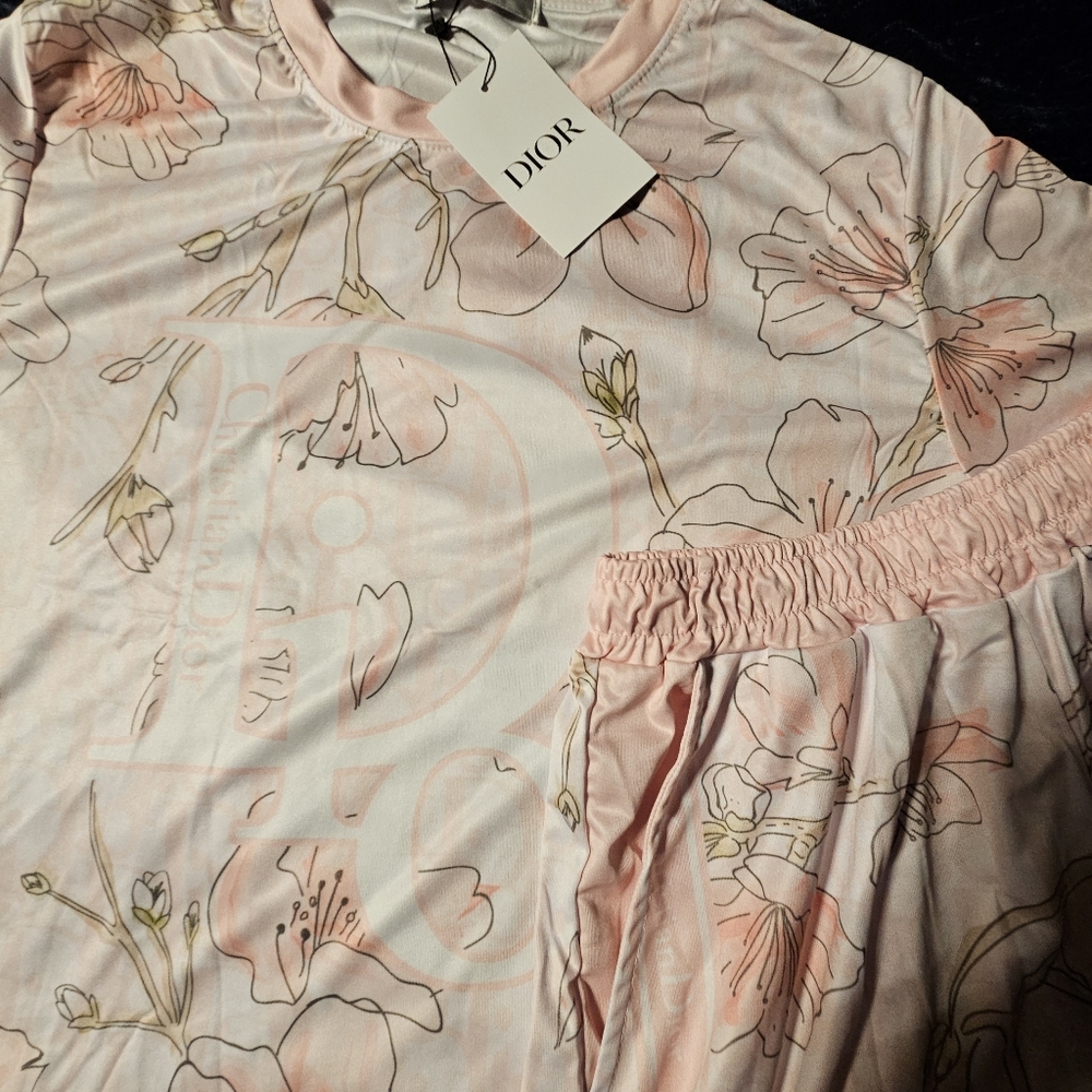Dior 2 Piece Short Set
